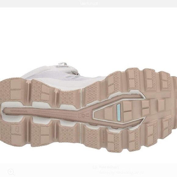 Brand new Women ON Cloudrock Waterproof Shoe Sz 11 US Glacier/Sand 23.99852 - Picture 6 of 6